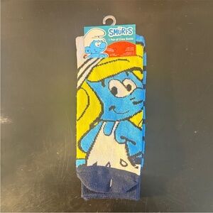 Smurfs Character Crew Socks size 6-12